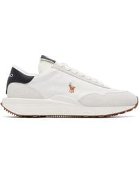 Polo Ralph Lauren - Train 89 Suede & Mesh Sneakers - Lyst