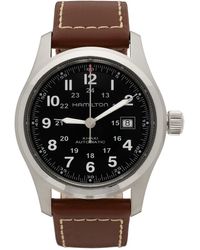 Hamilton - ブラウン 自動巻き 腕時計 - Lyst