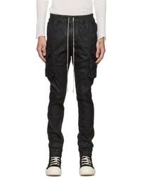 Rick Owens - Tower Mastodon Cut Denim Cargo Pants - Lyst