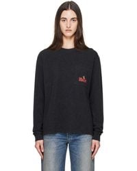 Rhude - American Spirit' Pocket Long Sleeve T-Shirt - Lyst