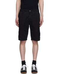 Stone Island - ブラック Supima Cotton Twill Stretch-Tc ショートパンツ - Lyst