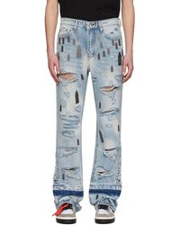 Who Decides War - Jean amplified gnarly bleu - Lyst