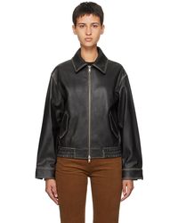 DUNST - Brushed Leather Jacket - Lyst