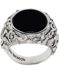 Emanuele Bicocchi - Chevalière À Onyx - Lyst