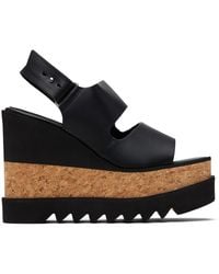 Stella McCartney - Elyse Alter Mat Platform Heeled Sandals - Lyst