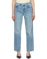 FRAME - 'the Slouchy Straight' Jeans - Lyst