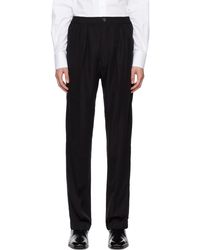 Tom Ford - Black Pleated Lounge Pants - Lyst