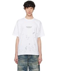 Neighborhood - T-Shirt À Manches Courtes 14 Blanc - Lyst