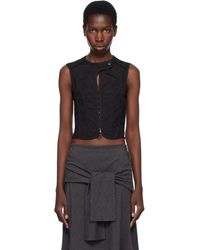 Our Legacy - Poplin Corset Vest - Lyst