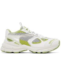 Axel Arigato - Baskets Marathon Runner Blanc Et Vert - Lyst