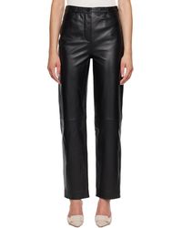 Loulou de Saison - Cobe Lds Leather Trousers - Lyst