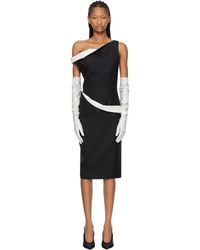 Rohe - Sculptural Off-Shoulder Midi Dress - Lyst