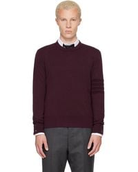 Thom Browne - Thom E Ottoman Milano Stitch 4-bar Bomber Sweater - Lyst