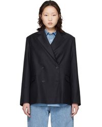Loulou de Saison - Donau Lds Virgin Wool Blazer - Lyst