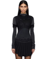 Balenciaga - Layered Top - Lyst
