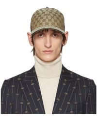 Gucci Casquette de base-ball beige Original GG - Neutre