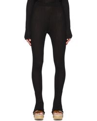 3.1 Phillip Lim - Black Cotton Lounge Pants - Lyst