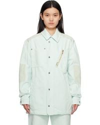Objects IV Life - Zip Pocket Denim Shirt - Lyst