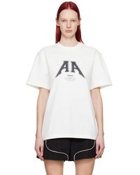 Adererror - T-shirt blanc à logo nolc - Lyst