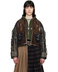 Chopova Lowena - Afterclap Leather Jacket - Lyst