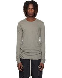 Rick Owens - Temple Basic Ls T-Shirt - Lyst