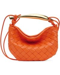 Bottega Veneta - Orange Mini Sardine Bag - Lyst