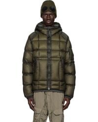 C.P. Company - Hooded Quilted Down Jacket - Lyst