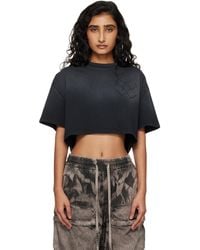 Amiri - Ma Quad Cropped T-Shirt - Lyst
