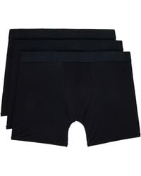 Skims - ブラック Stretch 5 ボクサーブリーフ 3枚セット - Lyst