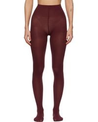 Swedish Stockings - Burgundy Olivia Premium Tights - Lyst