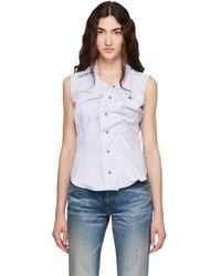 Vivienne Westwood - Short Sleeve Drunken Shirt - Lyst