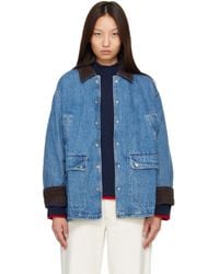Rag & Bone - Cassidy Barn Denim Jacket - Lyst