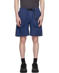 and wander - Gramicci Edition Brushed Nylon Shorts - Lyst