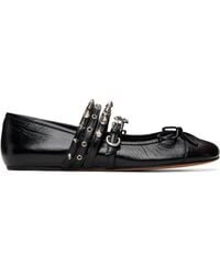 Abra - Spike Ballerina Flats - Lyst