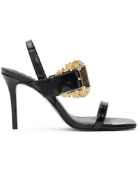 Versace Jeans Couture Sandal heels for Women | Online Sale up to 70% off |  Lyst