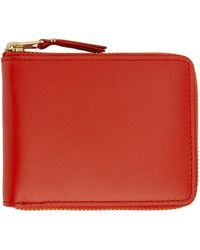 Comme des Garçons - Comme Des Garçons Wallets Classic Leather Zip Wallet - Lyst