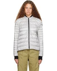 Canada Goose - Silver Roncy Down Jacket - Lyst