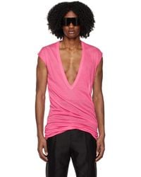 Rick Owens - Pink Dylan T-shirt - Lyst
