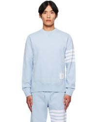 Thom Browne - Classic Loopback 4-Bar Sweatshirt - Lyst