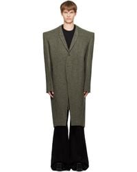 Rick Owens - Khaki Concordians Fogpocket Ricks Coat - Lyst