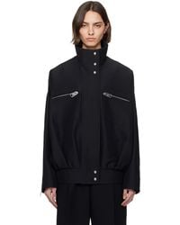 【関税込み】The Row ブラック Vito ボンバージャケット The Row ブラック Vito ボンバージャケット ブラック | Lyst