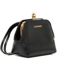 Jil Sander スモール Goji プリーツソフトバッグ Jil Sander スモール Goji プリーツソフトバッグ ブラック | Lyst