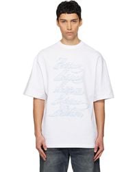we11done - Multi Logo T-Shirt - Lyst