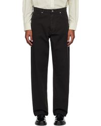 Norse Projects - Mogens Relaxed 5 Pocket Heavy Twill Trousers - Lyst