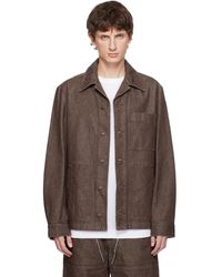 Dries Van Noten - Denim Shirt Jacket - Lyst