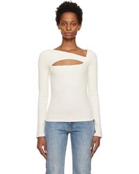 Citizens of Humanity - Off-white Iris Long Sleeve T-shirt - Lyst