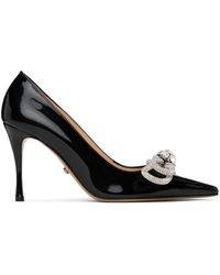 Mach & Mach - Double Bow Patent Leather 95 Heels - Lyst