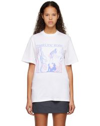 Martine Rose - White Printed T-shirt - Lyst