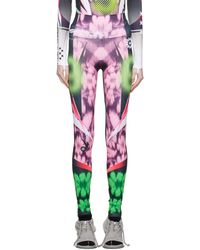 PAOLINA RUSSO - Printed leggings - Lyst