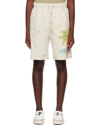 Palm Angels - Off-white Palm Neon Shorts - Lyst